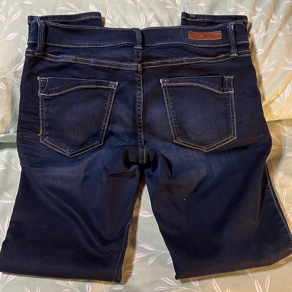 EXPRESS Skinny super stretch jeggings/skinny jeans - Picture 2 of 6